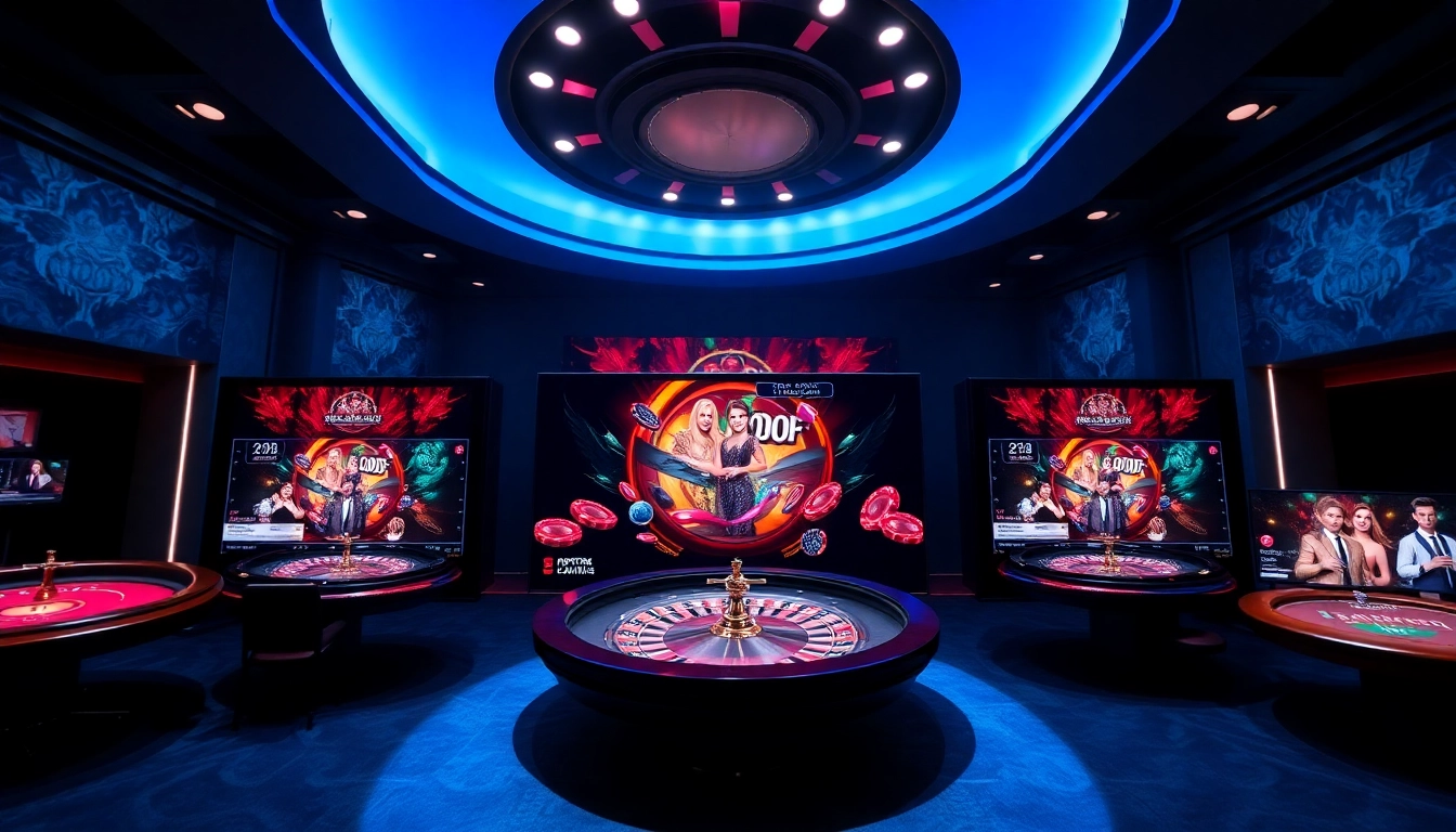 Engaging live casino scene on https://789winws.com/ highlighting popular games like Baccarat and Roulette with real dealers for an immersive experience.