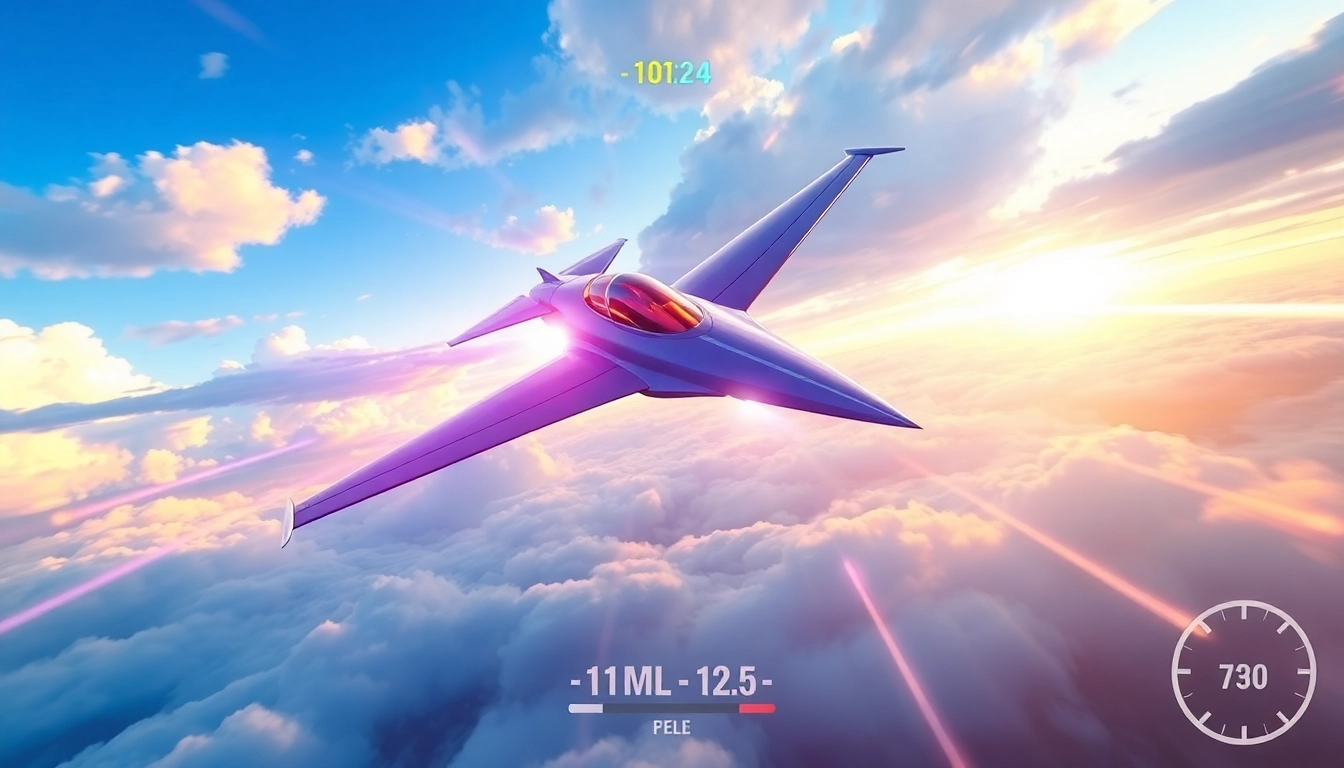 The Aviator Game showcases a pilot navigating a plane through increasing challenges, highlighting gameplay mechanics and vibrant graphics for engaging experience.