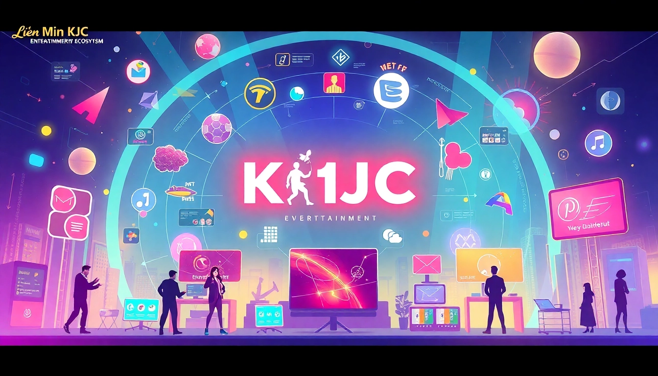 Lien minh KJC leads a thriving global entertainment ecosystem, connecting diverse platforms
