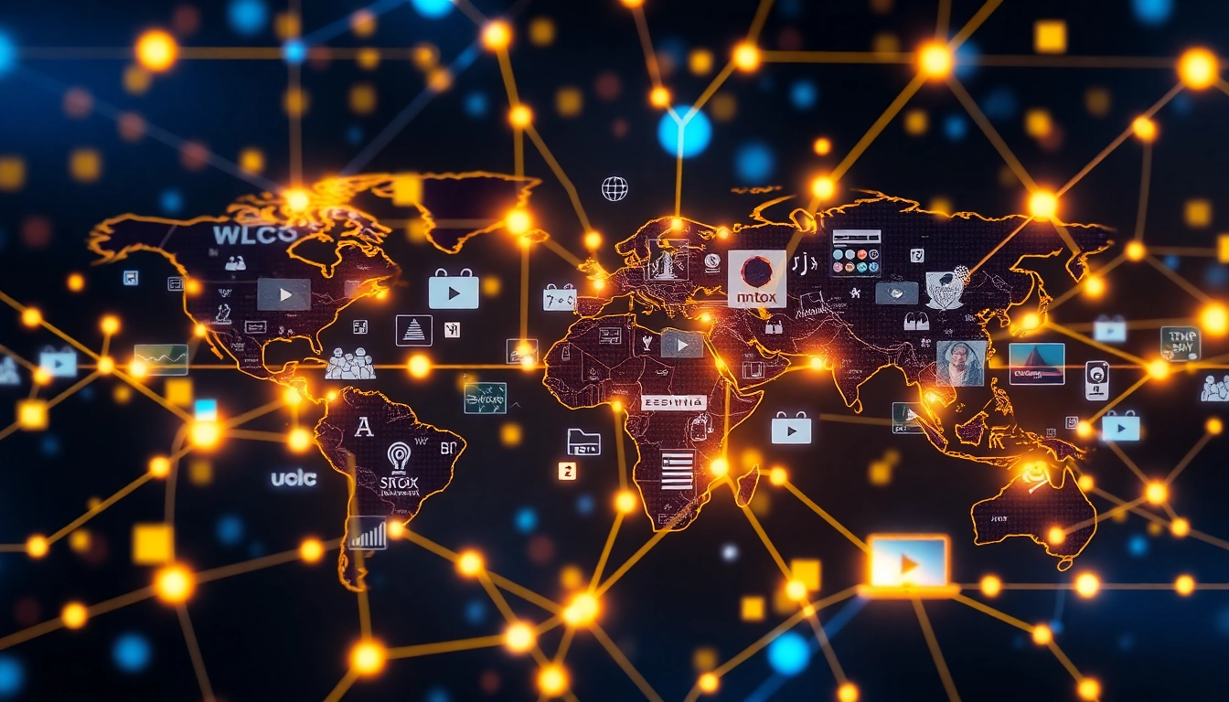 Liên minh KJC leading a global entertainment ecosystem with interconnected platforms and advanced technology integration.