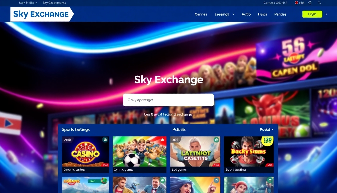 Sky exchange login page with a user entering credentials on a modern, secure online betting platform for sports and casino games, ensuring easy access.