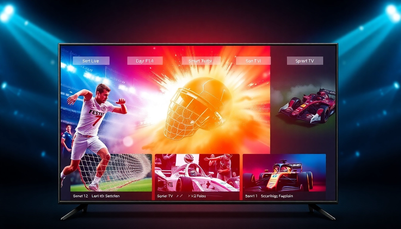 High-quality streameast sports streaming platform displaying live soccer, NFL, and F1 action