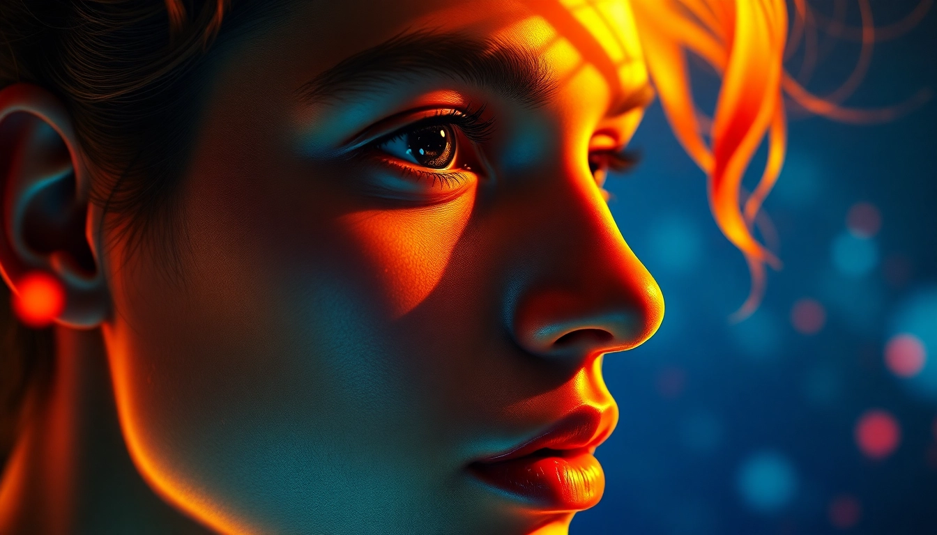 Seedream 4 AI enhances realistic portrait with detailed textures and dynamic lighting for