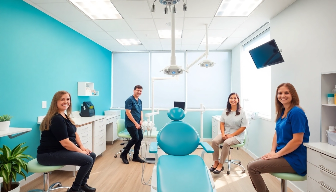 Friendly dental team at Ventura Bright Dental providing professional care in a warm