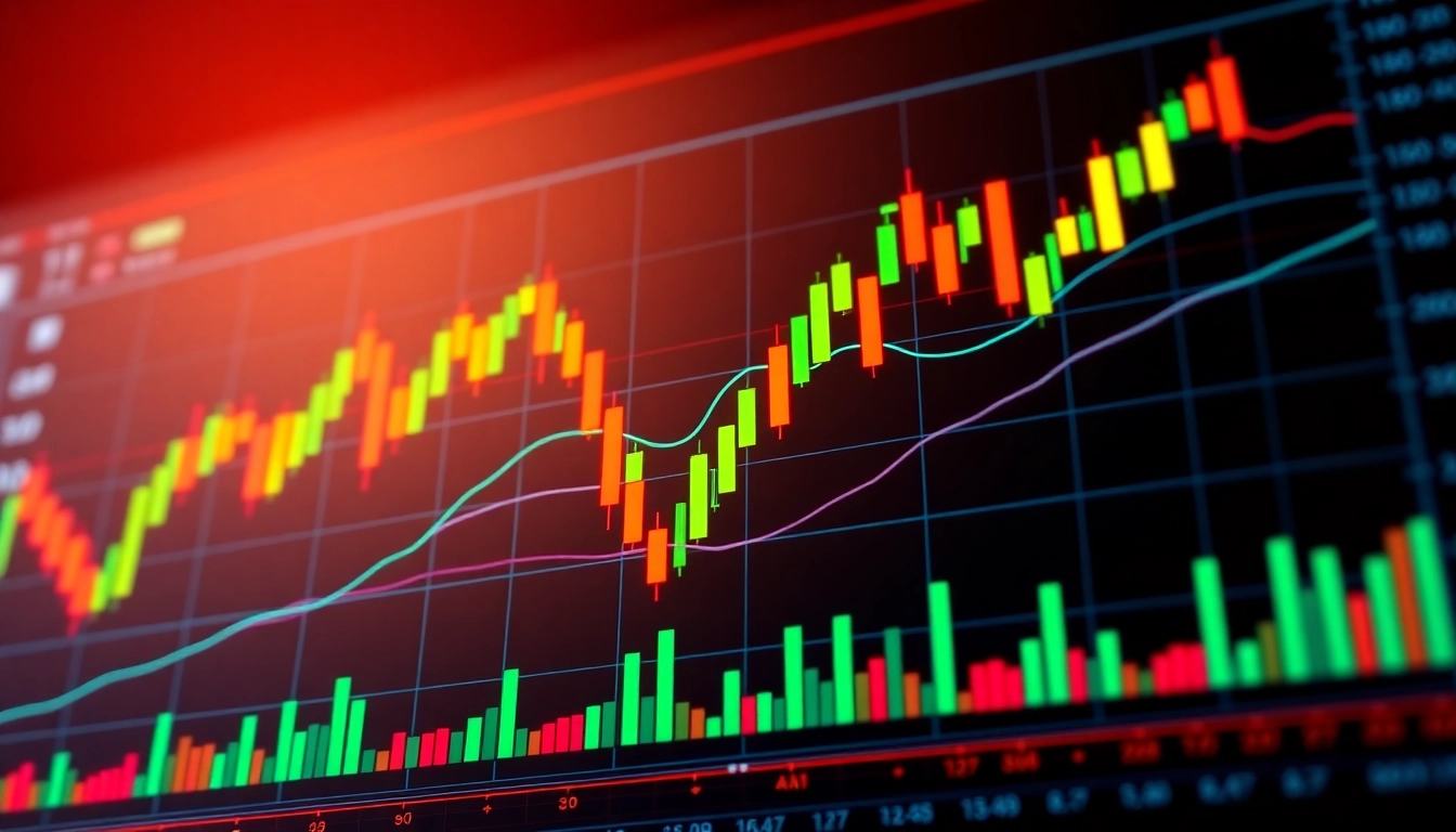 Trading view platform with detailed charts and real-time market data for traders and investors