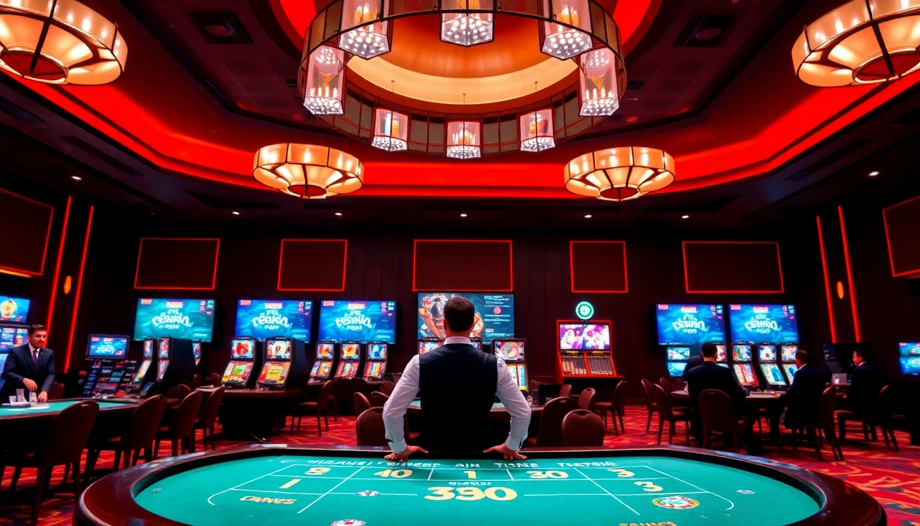 Professional scene of Guvenilir casino siteleri with live dealers and modern digital gaming